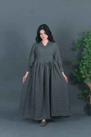 Grey Maxi Dress